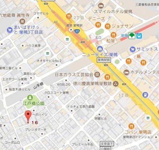 �y�n�}�z�@���ݒn