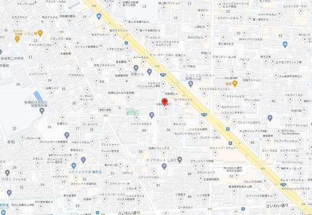 【周辺】　医療法人社団昭成会田崎病院 徒歩7分。 500m